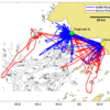 SWARM Data Activity #5 A map of Adelie and Gentoo penguin tracks off the coast of Palmer Station, Antarctica