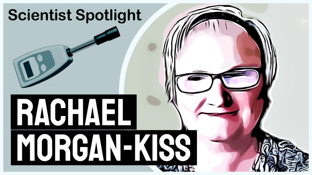 A stylized image of Dr. Rachael Morgan-Kiss